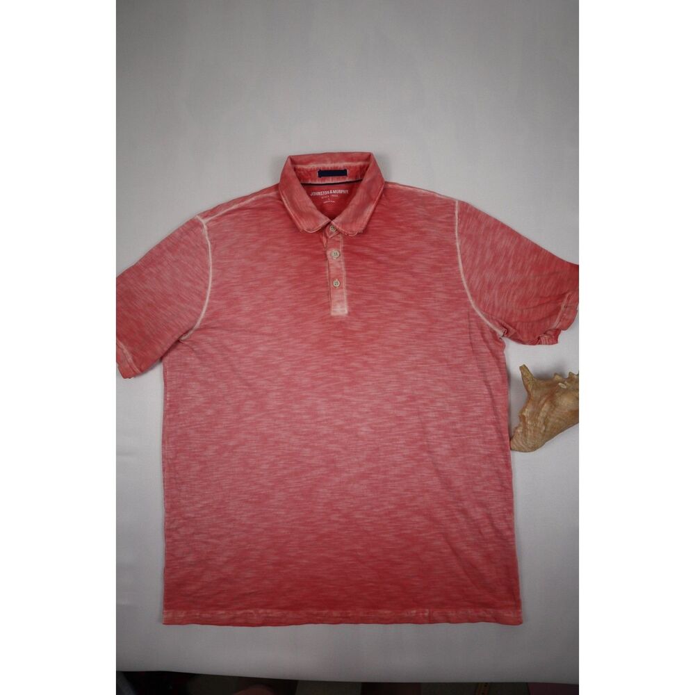 Johnston & Murphy Polo Shirt Large